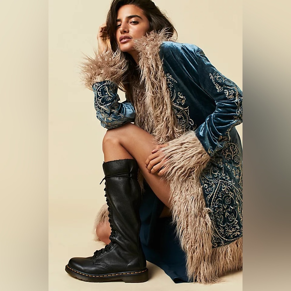 Free People Moon Glow Coat - Picture 16 of 16